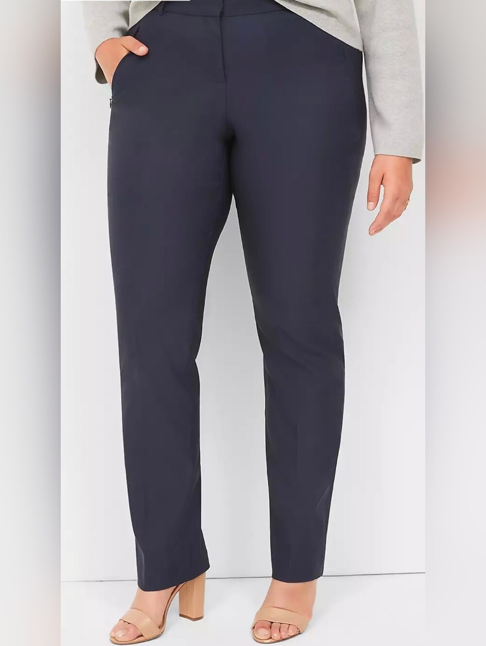 Lane Bryant 4-Season Straight Leg Pant Size 24 Maritime Blue☆☆New with tags☆☆